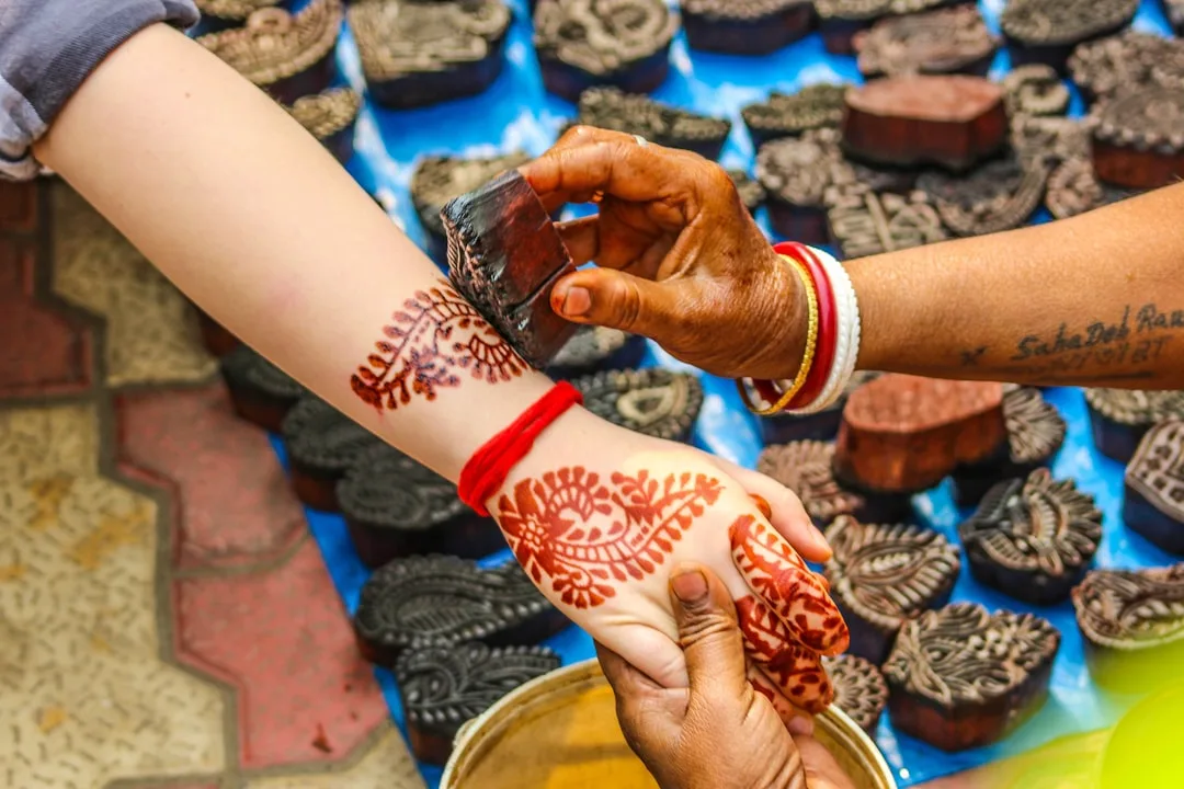 Photo Henna tattoo